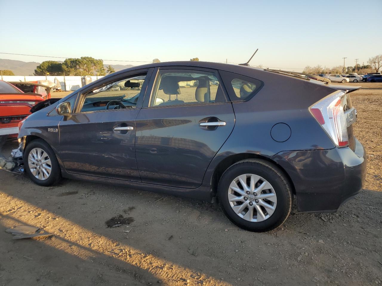 2014 Toyota Prius VIN JTDKN3DP4E3062896 Copart auction photo, front end damage thumbnail 2