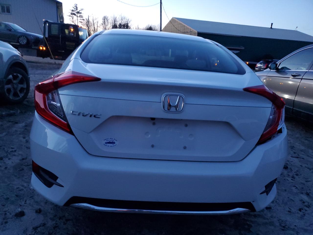 2020 Honda Civic VIN 2HGFC2F63LH568382 Copart auction photo, rear end / minor dent/scratches damage thumbnail 6