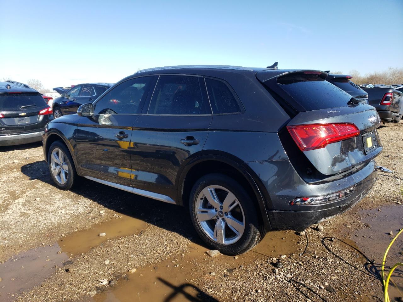 2018 Audi Q5 VIN WA1ANAFY7J2094015 Copart auction photo, rear end damage thumbnail 2