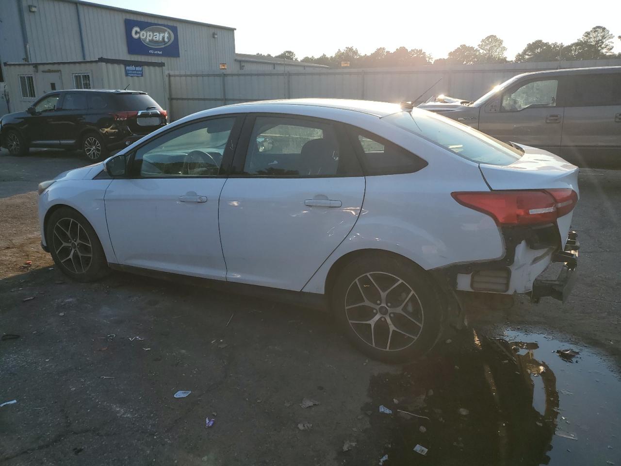 2017 Ford Focus VIN 1FADP3H23HL347486 Copart auction photo, rear end damage thumbnail 2