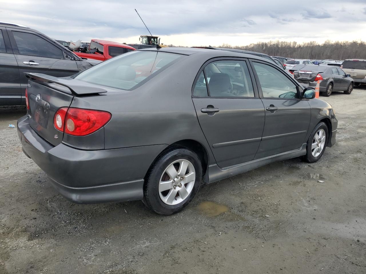 2006 Toyota Corolla VIN 1NXBR32E76Z691064 Copart auction photo, side damage thumbnail 3