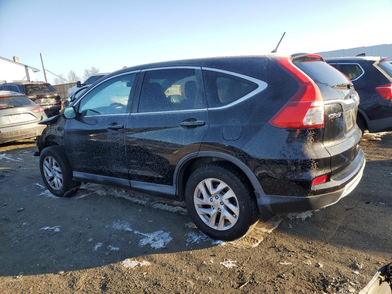 2015 Honda CR-V VIN 2HKRM4H54FH687594 Copart auction photo, front end damage thumbnail 2
