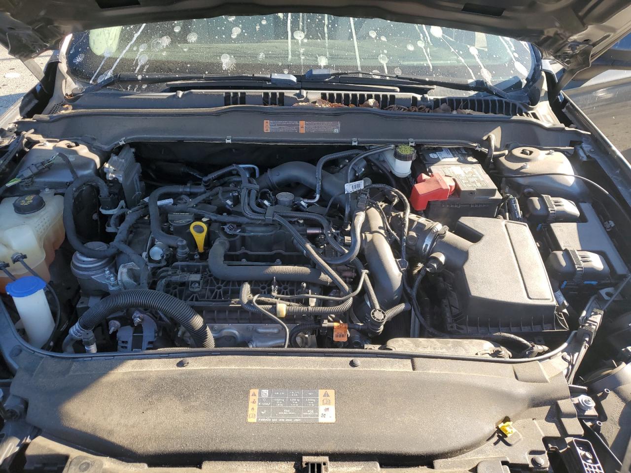 2019 Ford Fusion VIN 3FA6P0HDXKR160344 Copart auction photo, rear end damage thumbnail 11