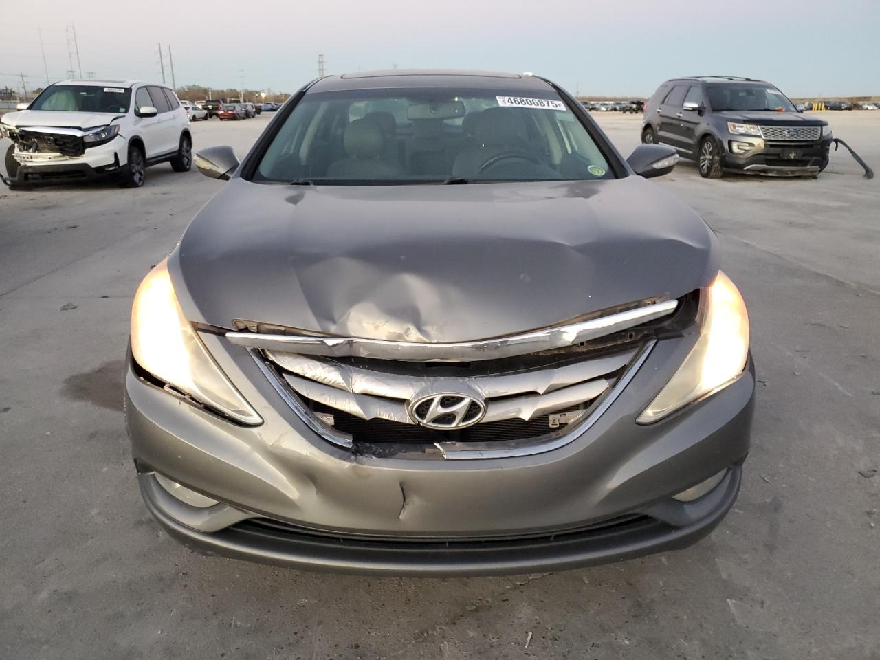 2013 Hyundai Sonata VIN 5NPEC4AC2DH663608 Copart auction photo, all over damage thumbnail 5