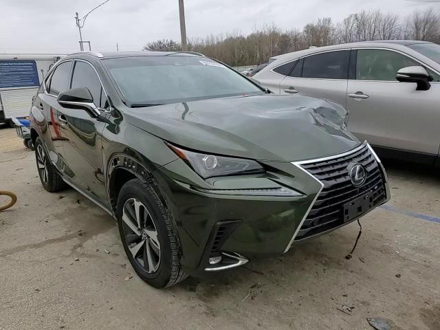 2021 Lexus NX VIN JTJGJRDZ2M2147677 Copart auction photo, front end / side damage thumbnail 14