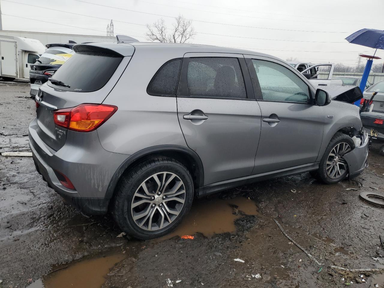 2019 Mitsubishi Outlander VIN JA4AR3AU4KU010906 Copart auction photo, front end damage thumbnail 3