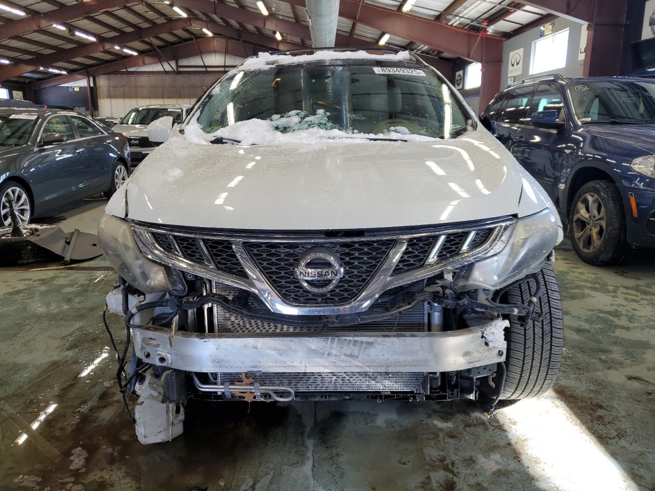 2011 Nissan Murano VIN JN8AZ1MWXBW154850 Copart auction photo, front end damage thumbnail 5