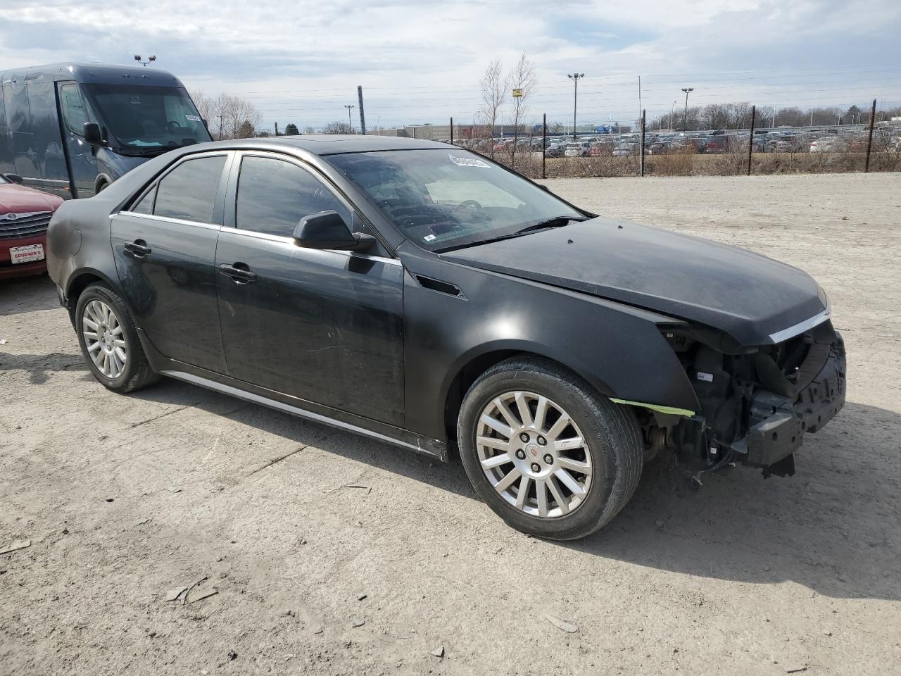 2011 Cadillac CTS VIN 1G6DE5EY3B0124980 Copart auction photo, front end / minor dent/scratches damage thumbnail 4
