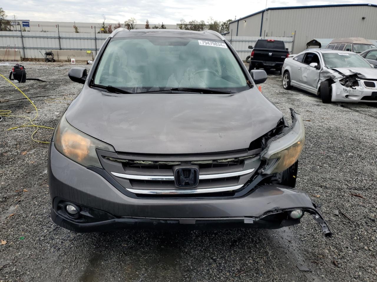 2013 Honda CR-V VIN 2HKRM3H73DH516893 Copart auction photo, front end damage thumbnail 5