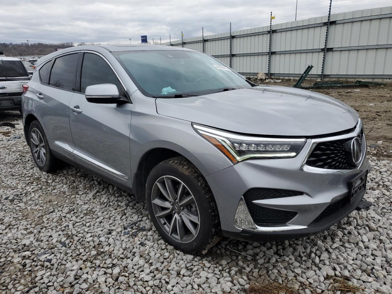 2020 Acura RDX VIN 5J8TC1H59LL004742 Copart auction photo, front end / side damage thumbnail 4