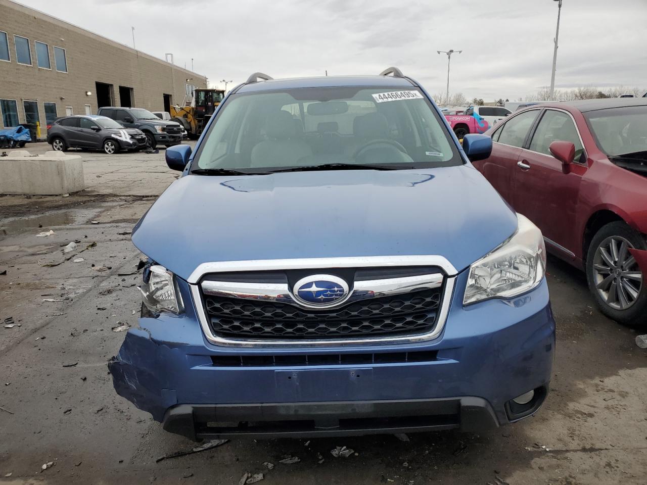 2015 Subaru Forester VIN JF2SJAHC7FH472069 Copart auction photo, front end / hail damage thumbnail 5