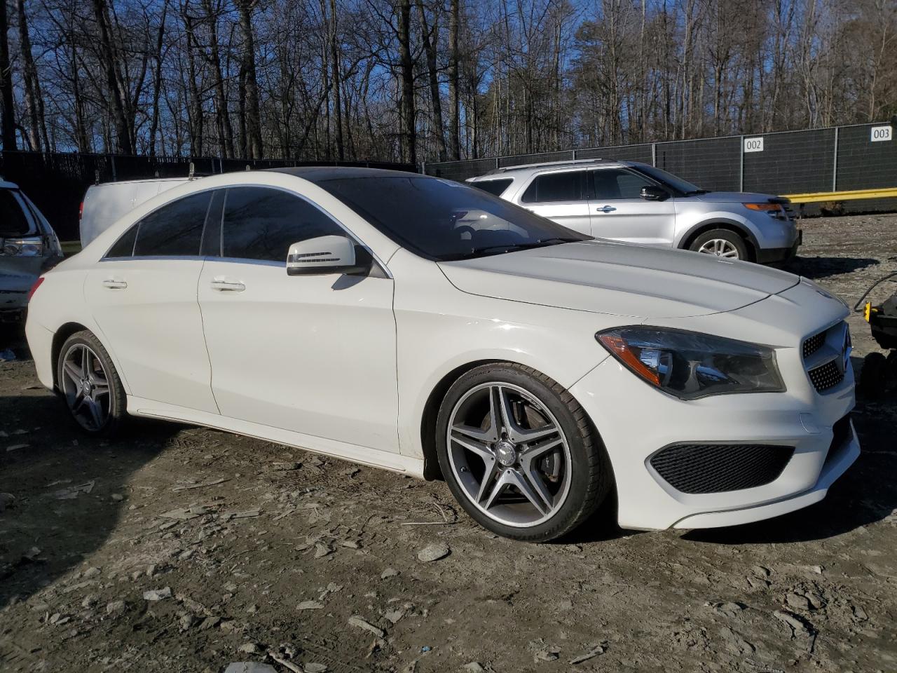 2015 Mercedes-Benz CLA-klasse VIN WDDSJ4GB6FN174810 Copart auction photo, rear end damage thumbnail 4