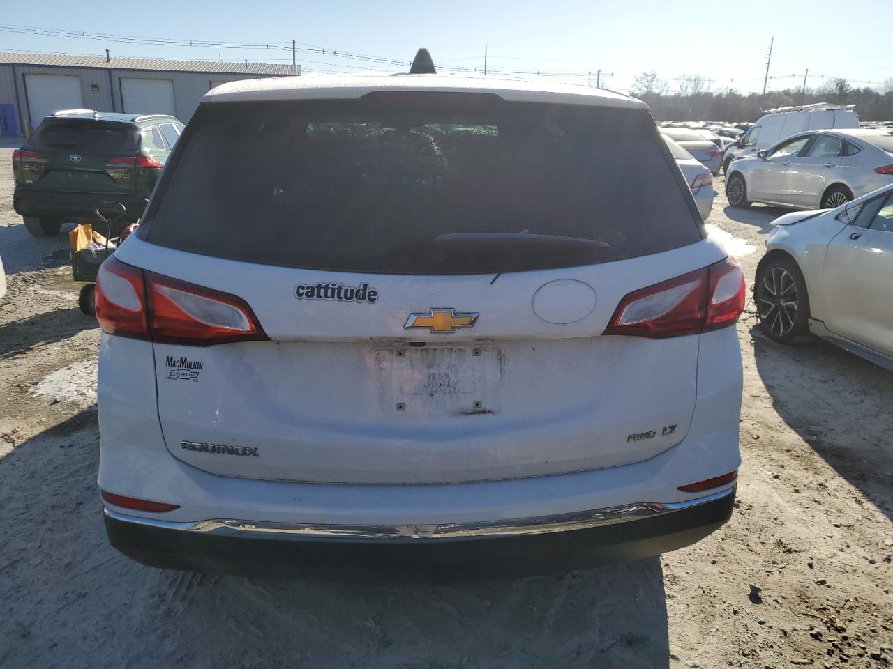 2019 Chevrolet Equinox VIN 2GNAXUEV8K6111943 Copart auction photo, front end damage thumbnail 6