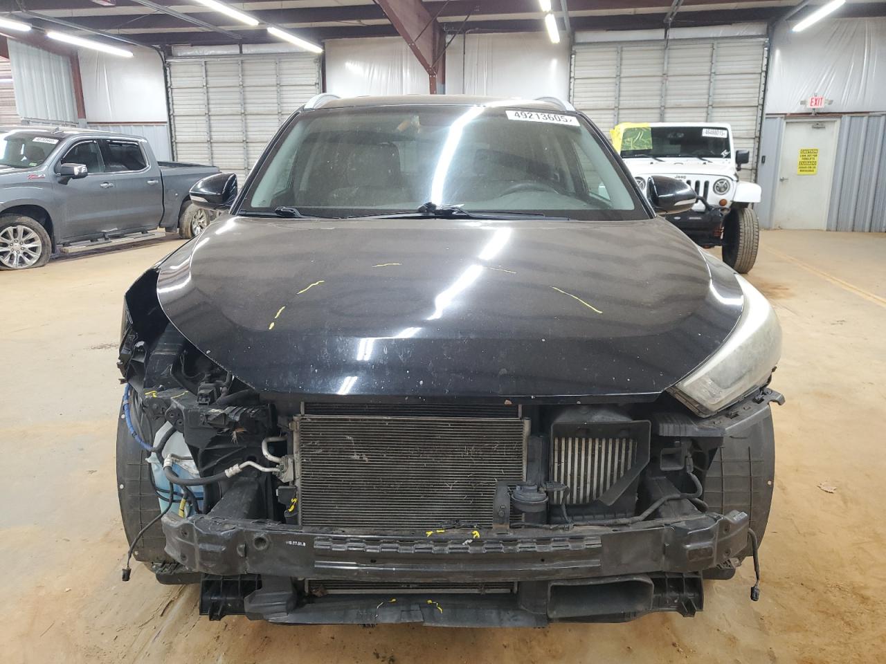 2016 Hyundai Tucson VIN KM8J3CA27GU045237 Copart auction photo, front end damage thumbnail 5