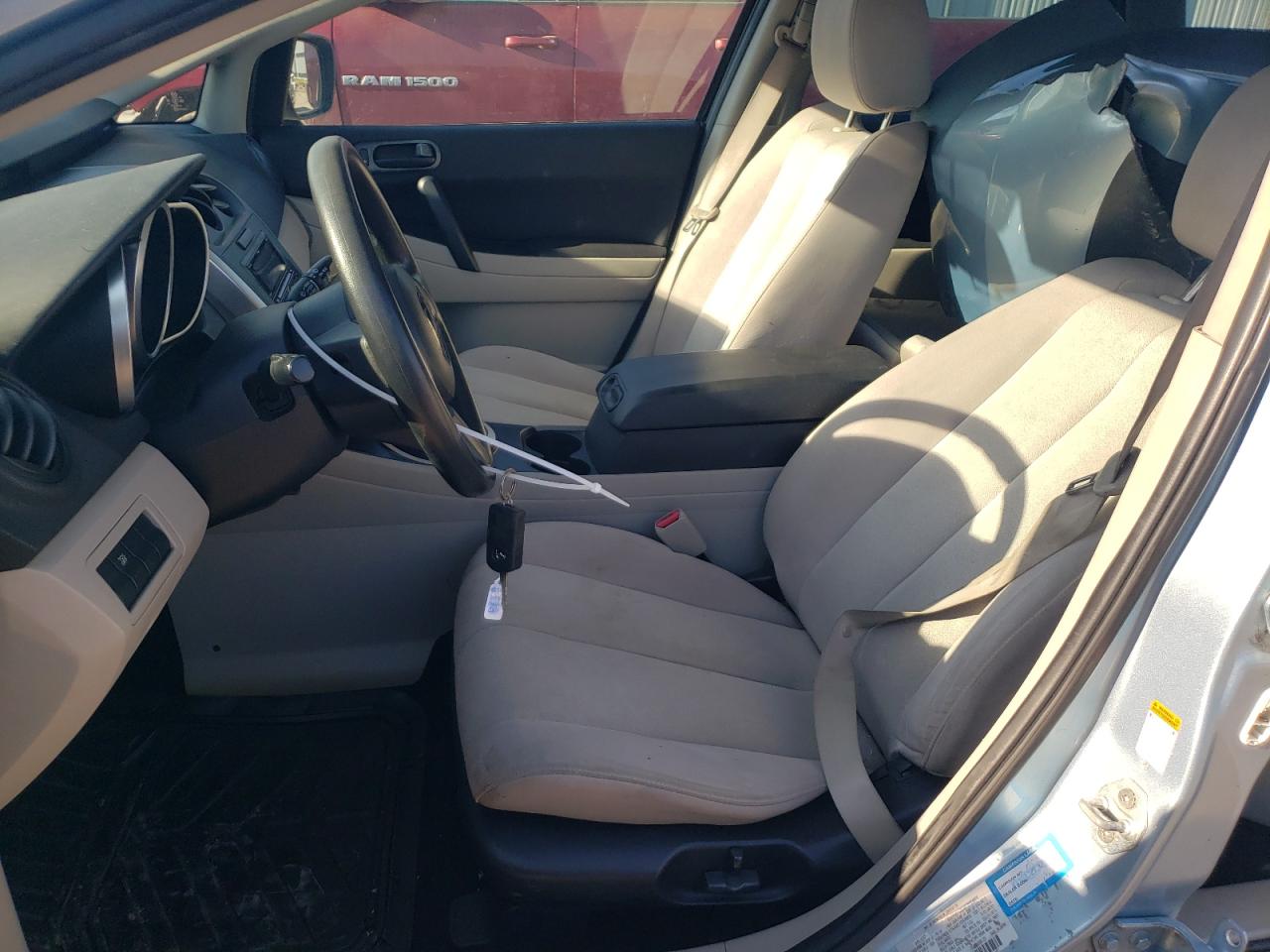 2008 Mazda CX-7 VIN JM3ER293080191703 Copart auction photo, side / rear end damage thumbnail 7