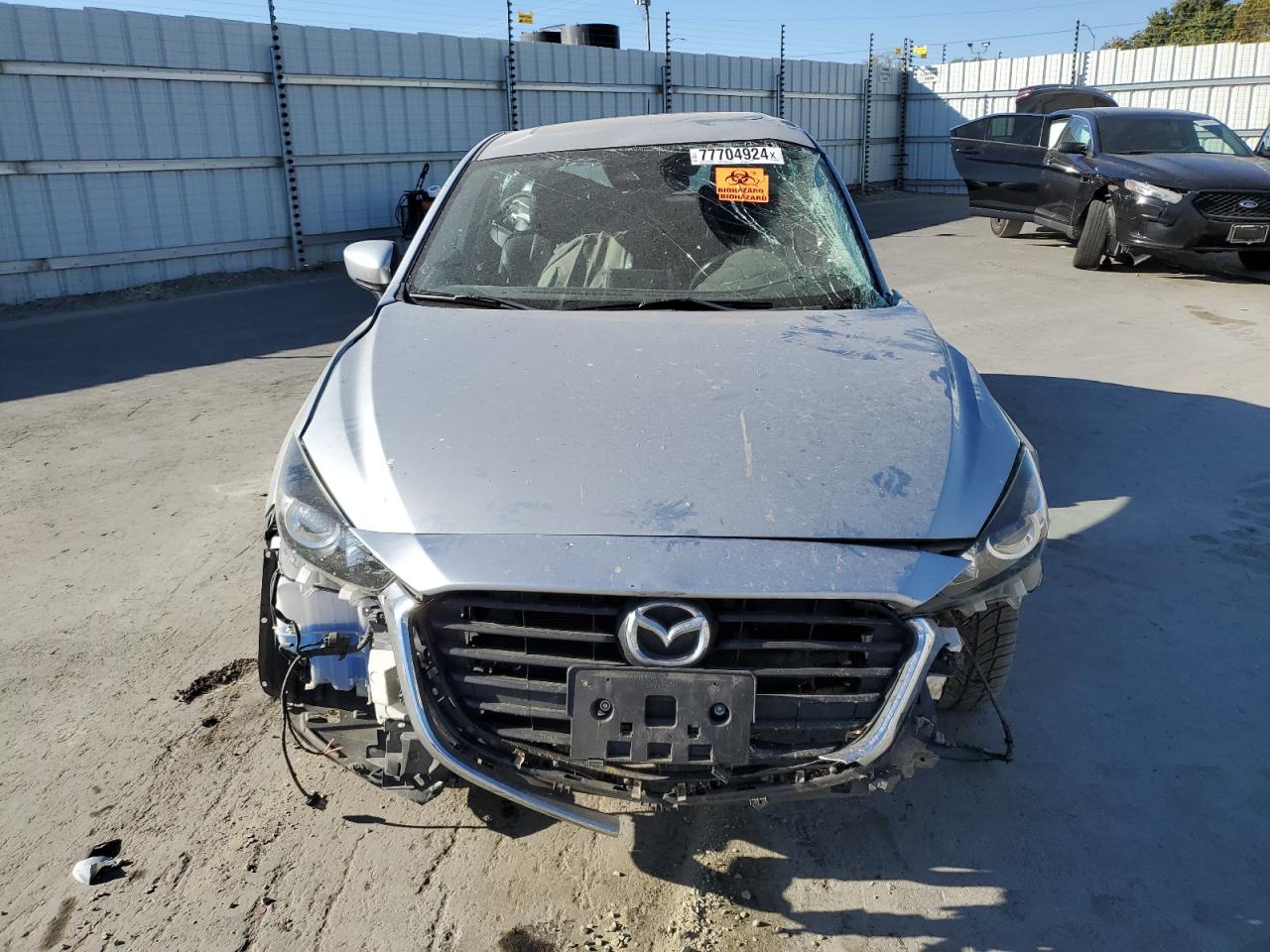 2017 Mazda 3 VIN JM1BN1L32H1149666 Copart auction photo, all over / undercarriage damage thumbnail 5