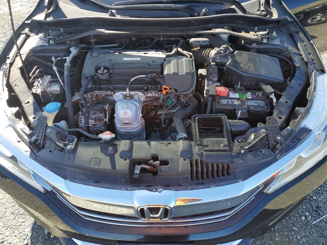 2017 Honda Accord VIN 1HGCR2F77HA034818 Copart auction photo, rear end damage thumbnail 11