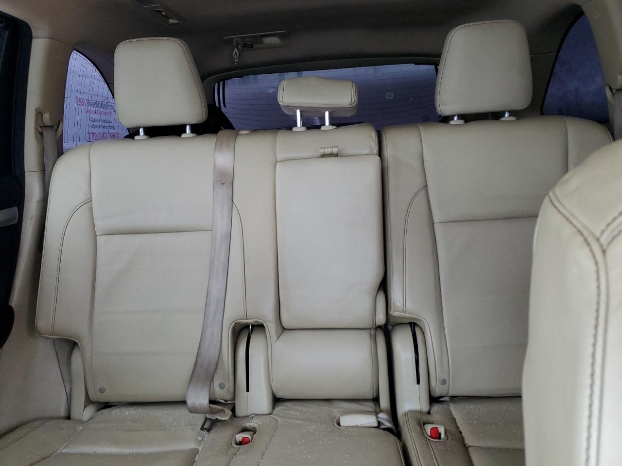 2015 Toyota Highlander VIN 5TDJKRFH7FS155716 Copart auction photo, front end / rear end damage thumbnail 10