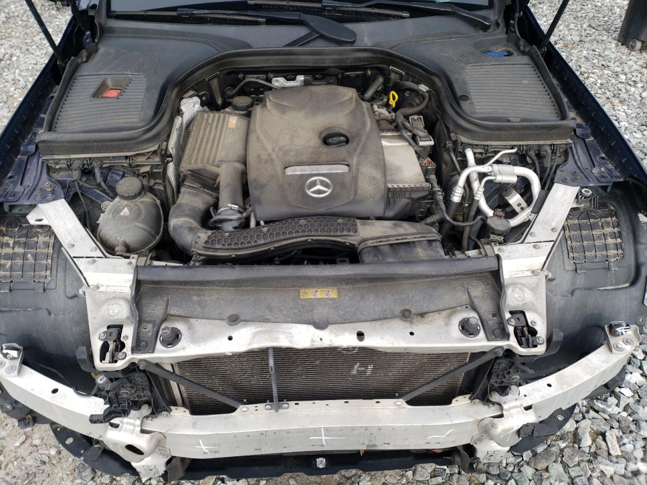 2017 Mercedes-Benz GLC VIN WDC0G4KBXHF200713 Copart auction photo, front end / rear end damage thumbnail 12