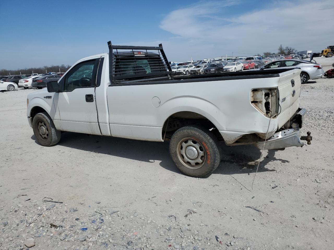2010 Ford F-150 VIN 1FTMF1CW6AKB55356 Copart auction photo, front end / rear end damage thumbnail 2