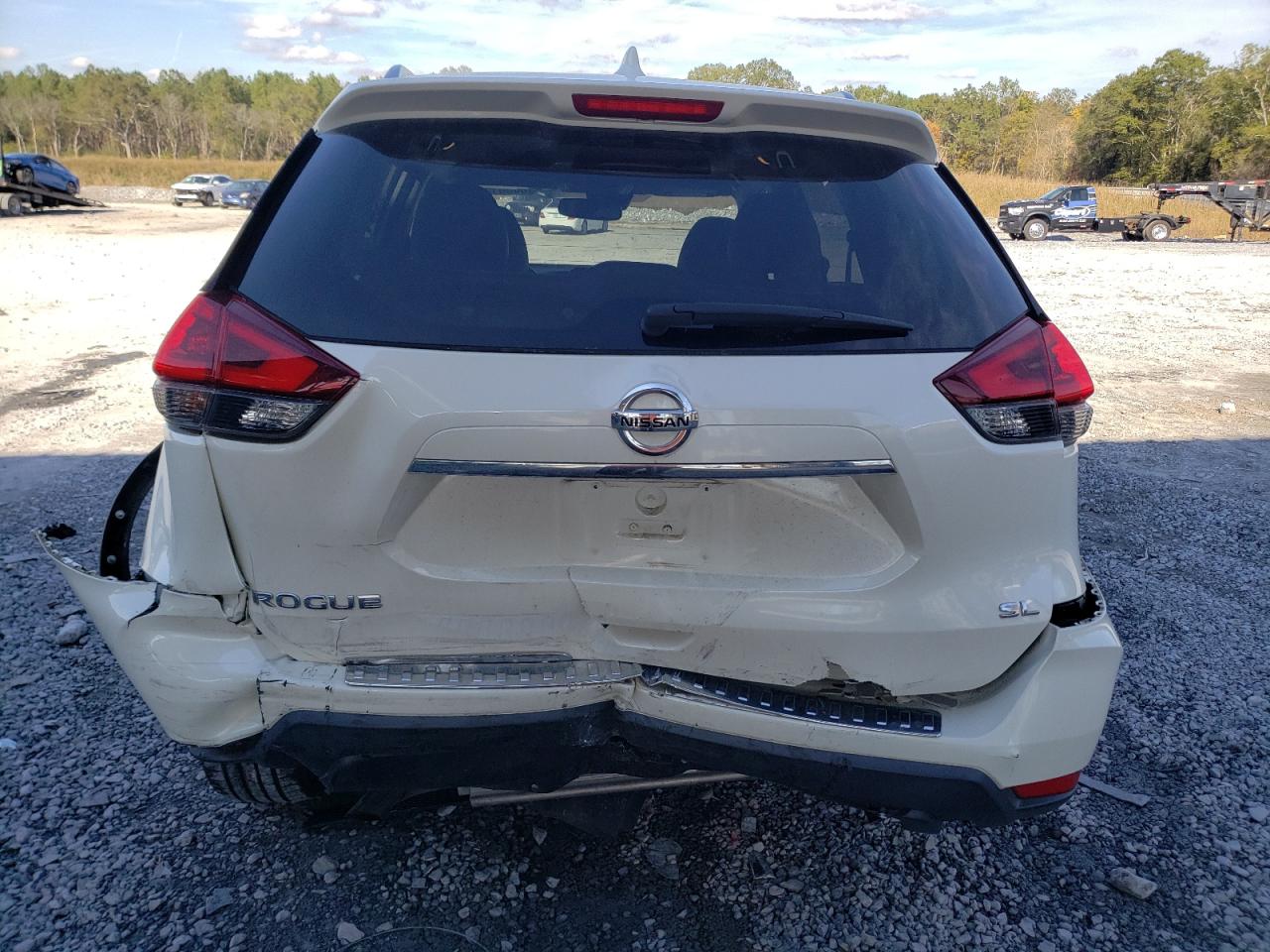 2018 Nissan Rogue VIN JN8AT2MT8JW469237 Copart auction photo, rear end / undercarriage damage thumbnail 6