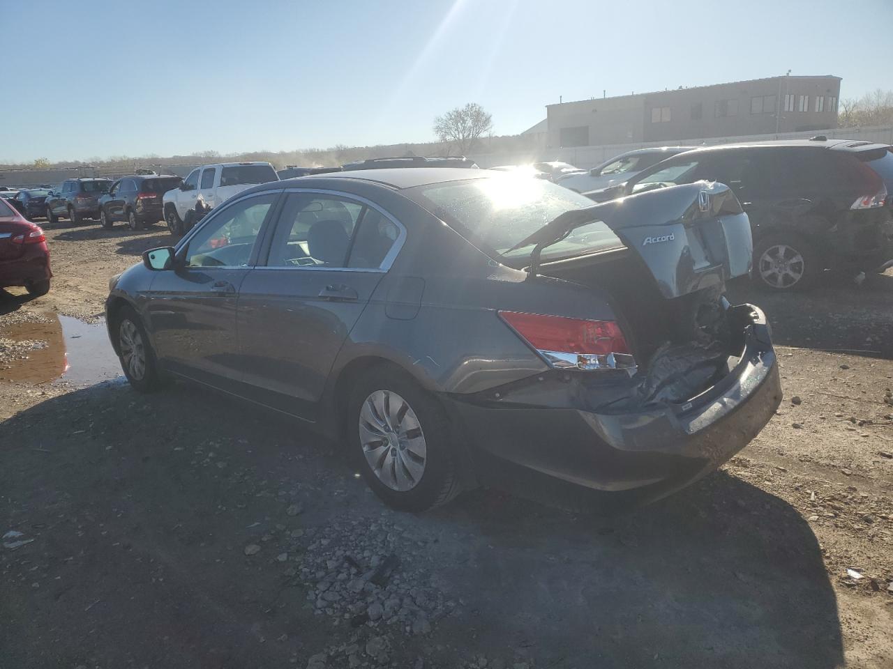 2010 Honda Accord VIN 1HGCP2F37AA149508 Copart auction photo, rear end damage thumbnail 2