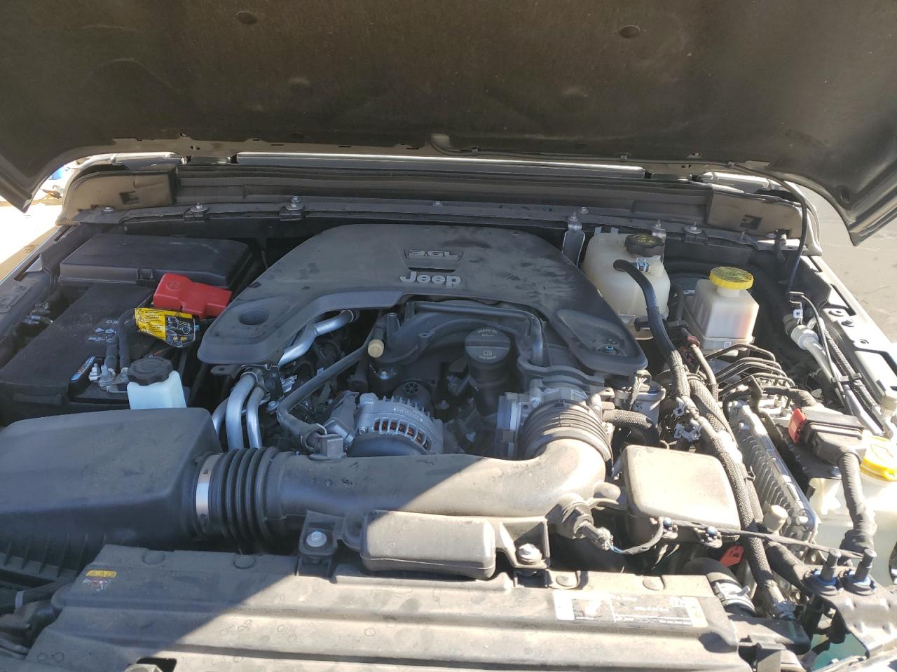 2021 Jeep Gladiator VIN 1C6HJTAG7ML578010 Copart auction photo, front end / side damage thumbnail 11