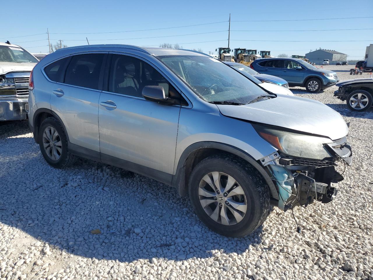 2014 Honda CR-V VIN 2HKRM3H71EH511015 Copart auction photo, front end / minor dent/scratches damage thumbnail 4