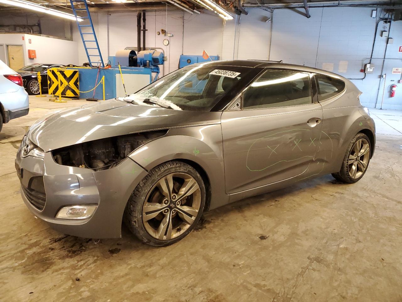 2012 Hyundai Veloster VIN KMHTC6AD7CU077238