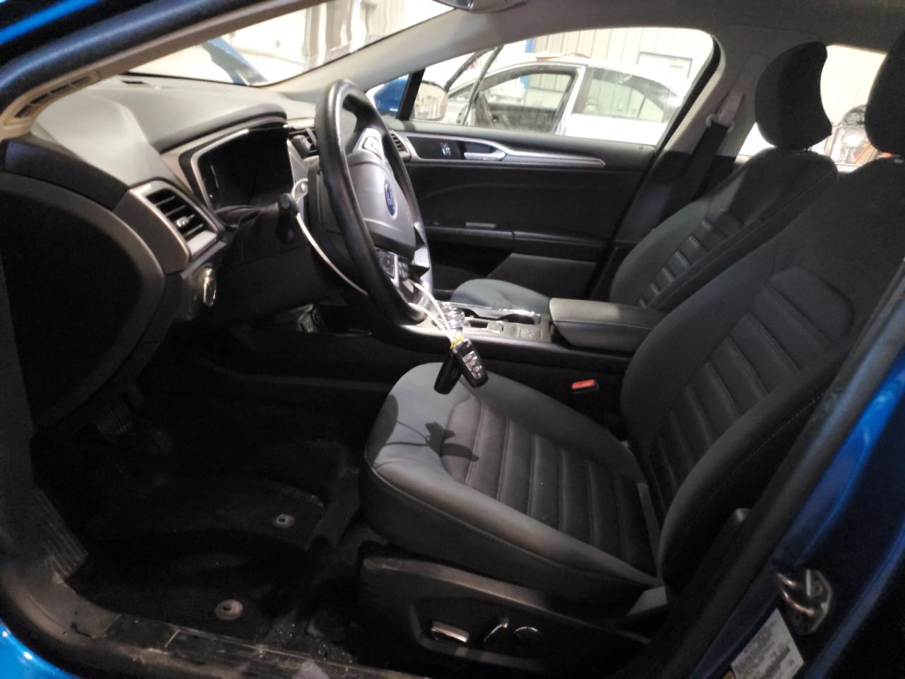 2019 Ford Fusion VIN 3FA6P0LU9KR108100 Copart auction photo, side / rear end damage thumbnail 7