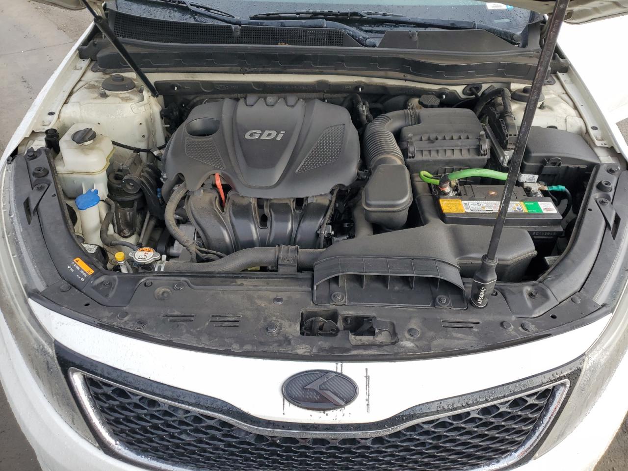 2015 KIA Optima VIN KNAGM4A70F5657685 Copart auction photo, vandalism damage thumbnail 11