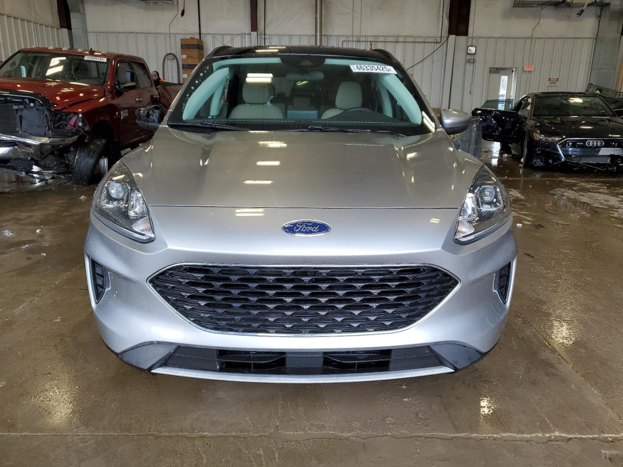 2021 Ford Escape VIN 1FMCU0G6XMUA49731 Copart auction photo, side / front end damage thumbnail 5
