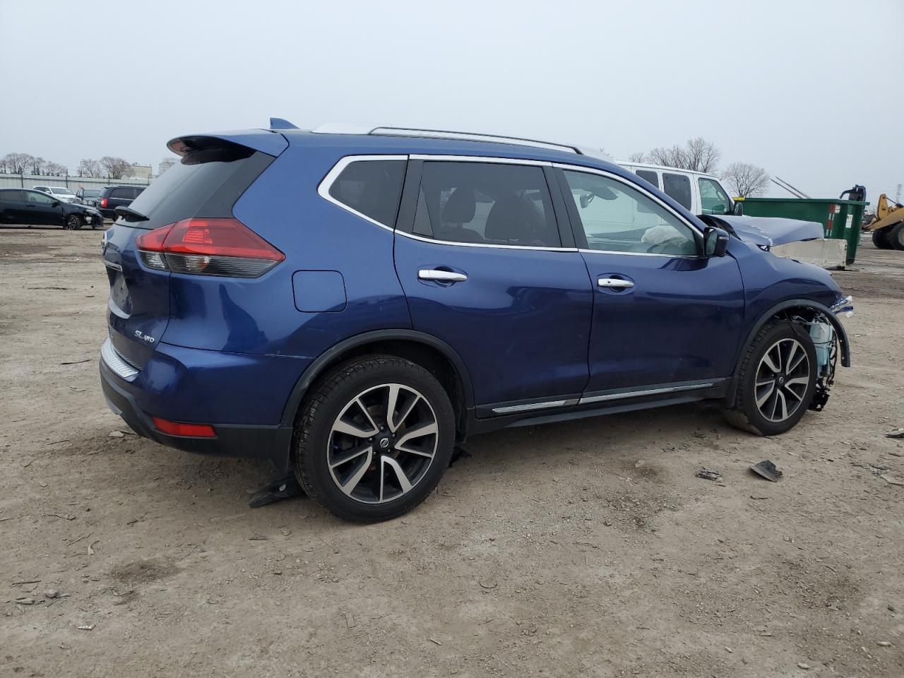 2018 Nissan Rogue VIN JN8AT2MV9JW323995 Copart auction photo, all over damage thumbnail 3