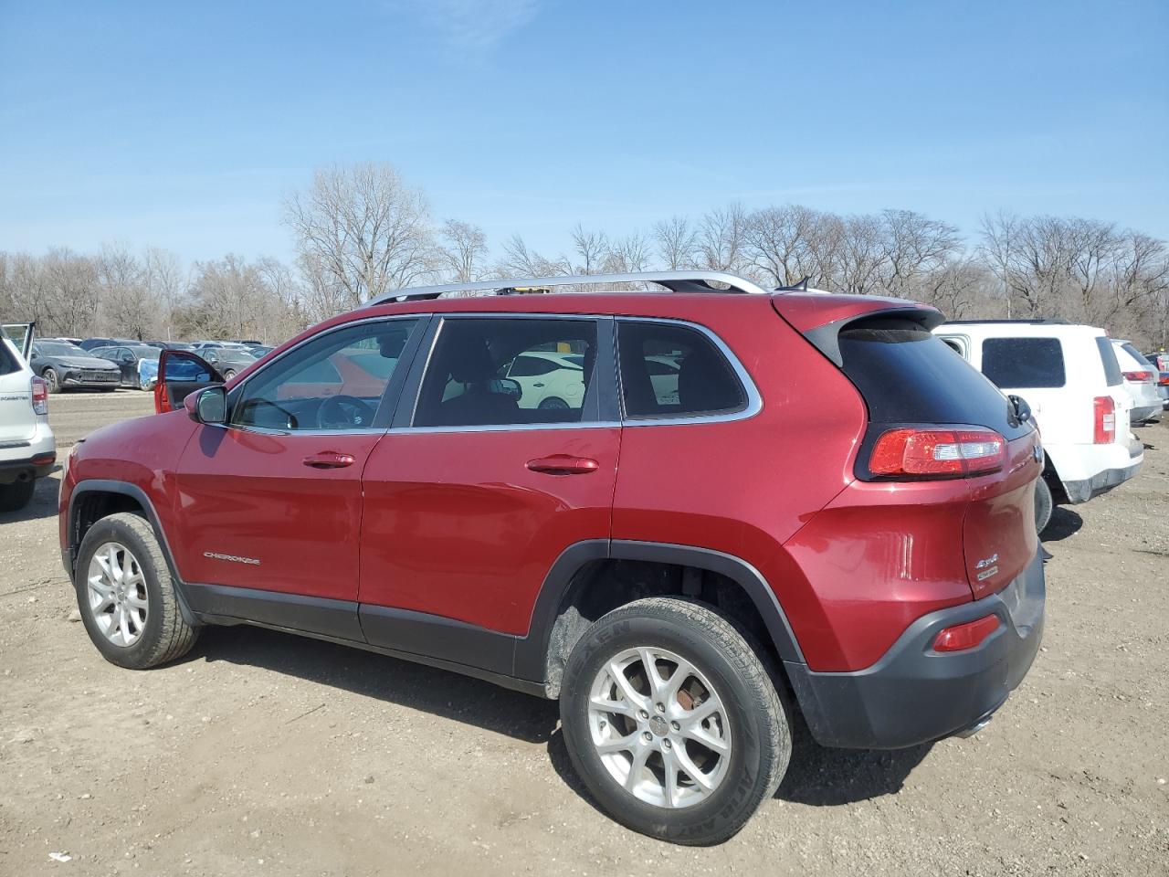2014 Jeep Grand Cherokee VIN 1C4PJMCS1EW126243 Copart auction photo, front end damage thumbnail 2