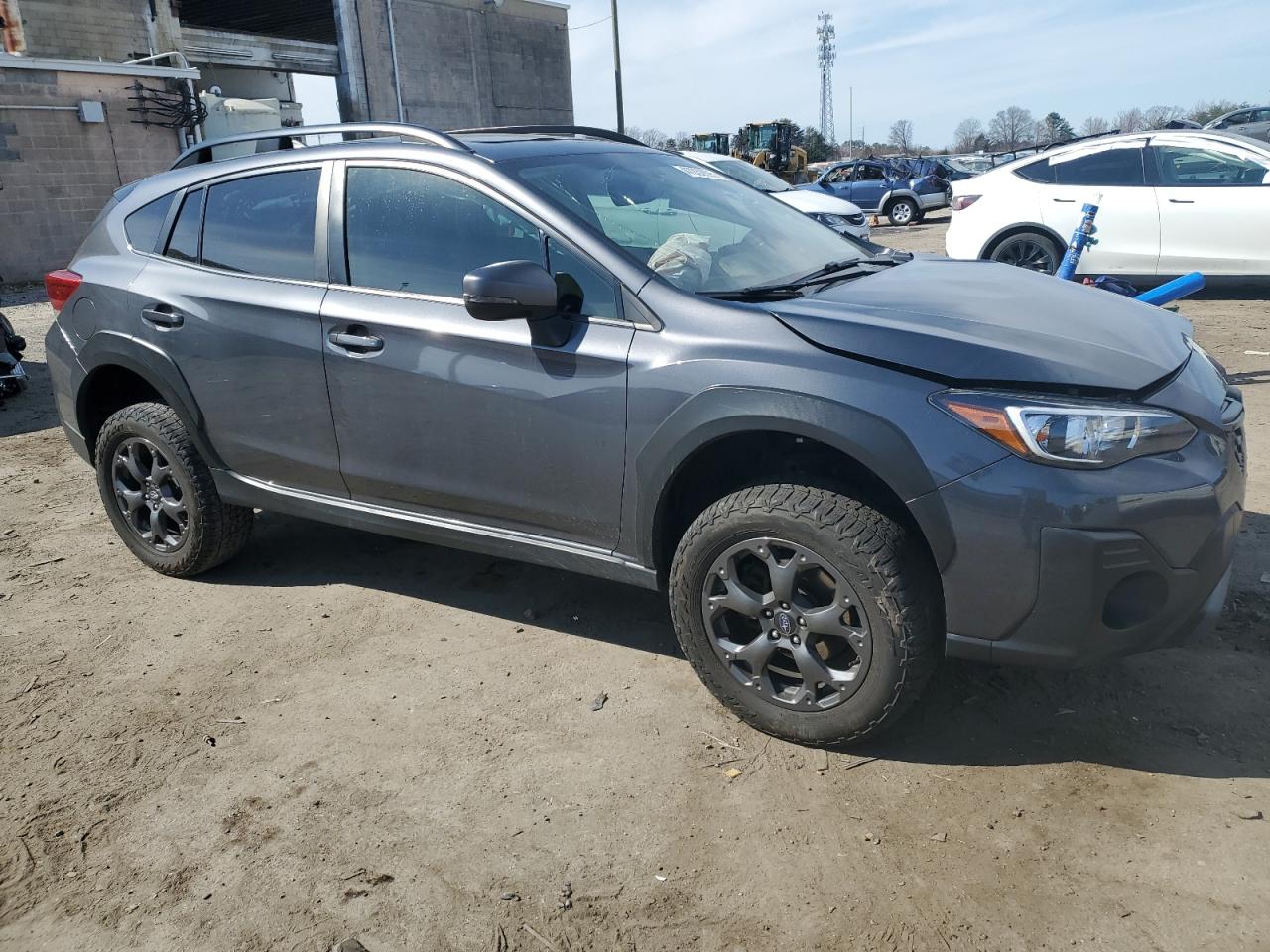 2021 Subaru XV VIN JF2GTHSC3MH234041 Copart auction photo, front end damage thumbnail 4