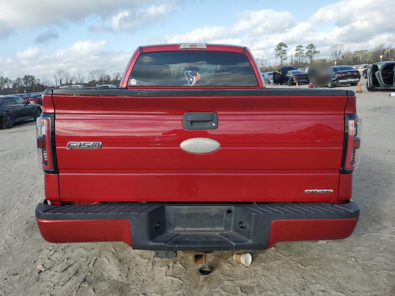 2010 Ford F-150 VIN 1FTEX1C80AKE53839 Copart auction photo, front end / side damage thumbnail 6
