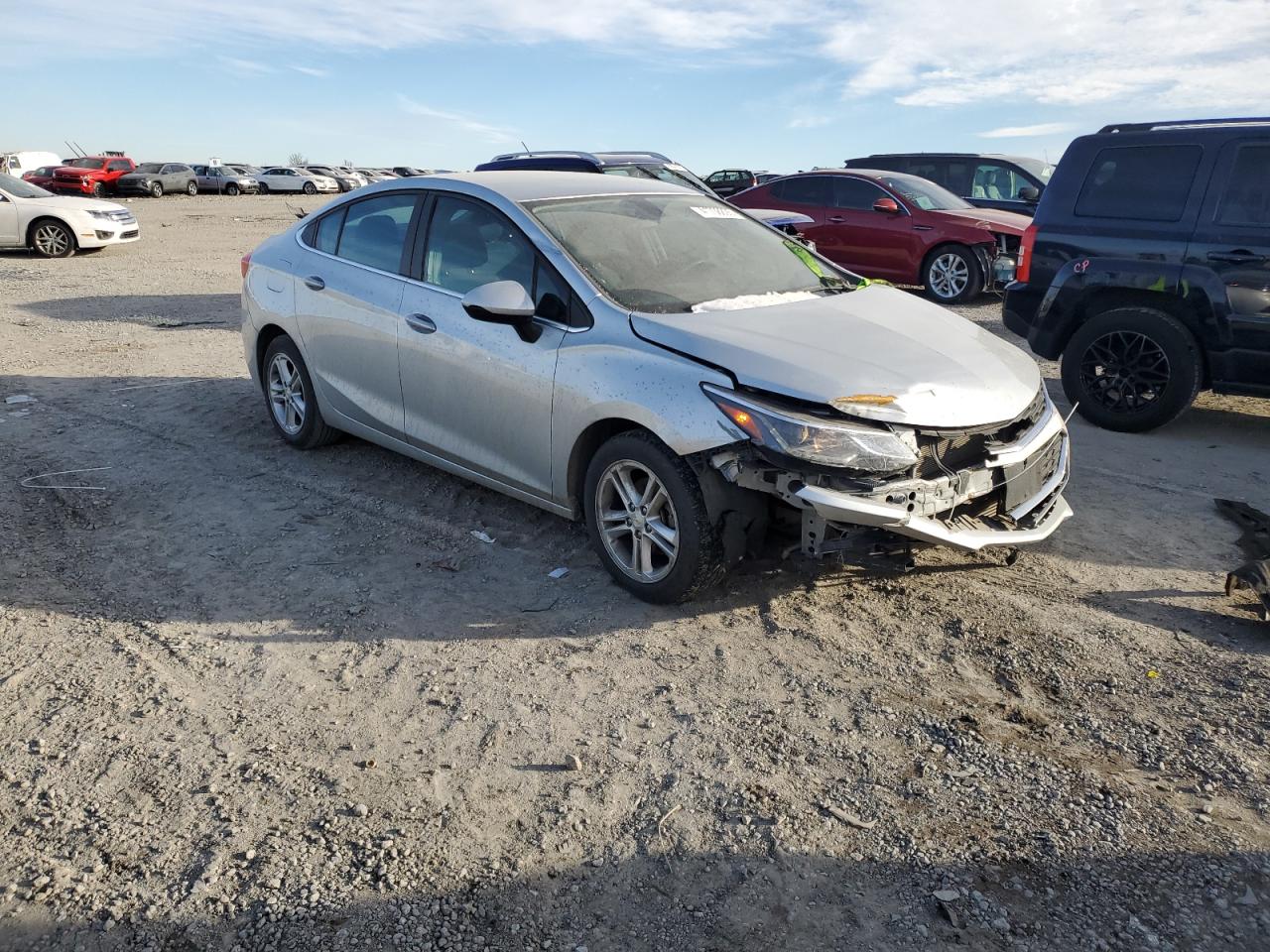 2017 Chevrolet Cruze VIN 1G1BE5SM5H7240356 Copart auction photo, front end damage thumbnail 4
