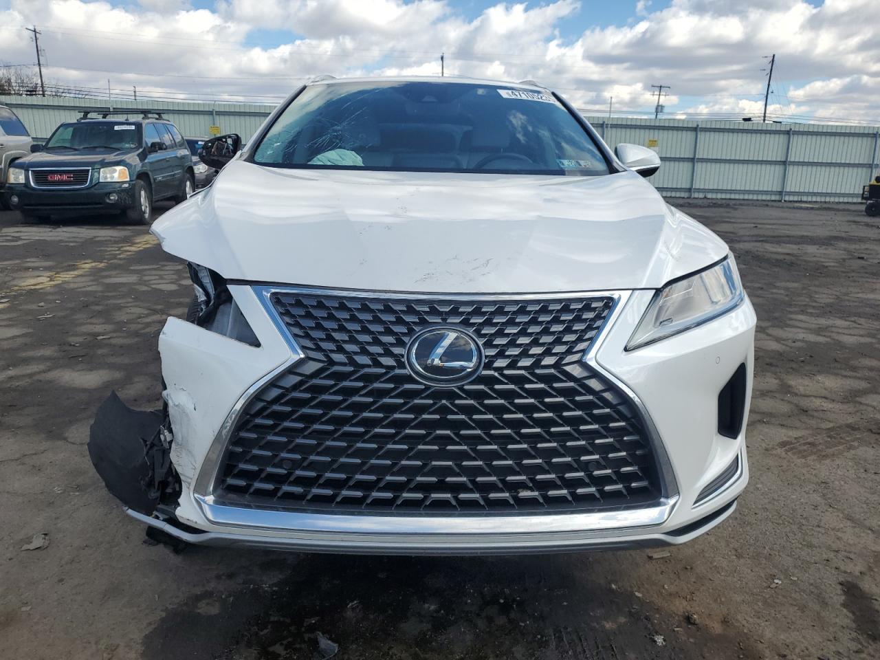 2020 Lexus RX VIN 2T2AZMDA1LC254908 Copart auction photo, front end / top/roof damage thumbnail 5