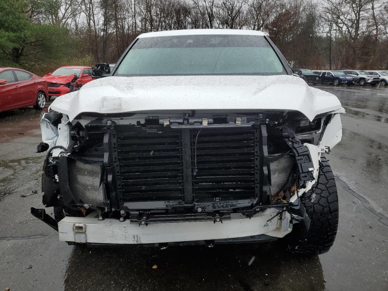 2022 Toyota Tundra VIN 5TFJA5DA7NX040124 Copart auction photo, front end / rear end damage thumbnail 5
