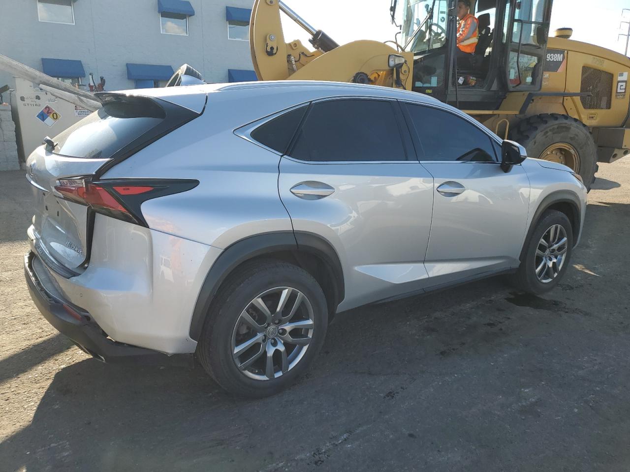 2016 Lexus NX VIN JTJYARBZ1G2029793 Copart auction photo, rear end damage thumbnail 3