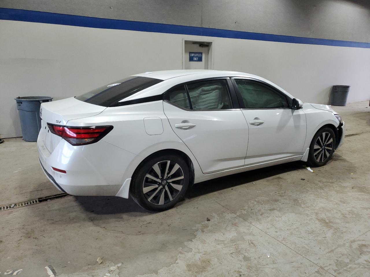 2021 Nissan Sentra VIN 3N1AB8CV5MY294367 Copart auction photo, front end damage thumbnail 3