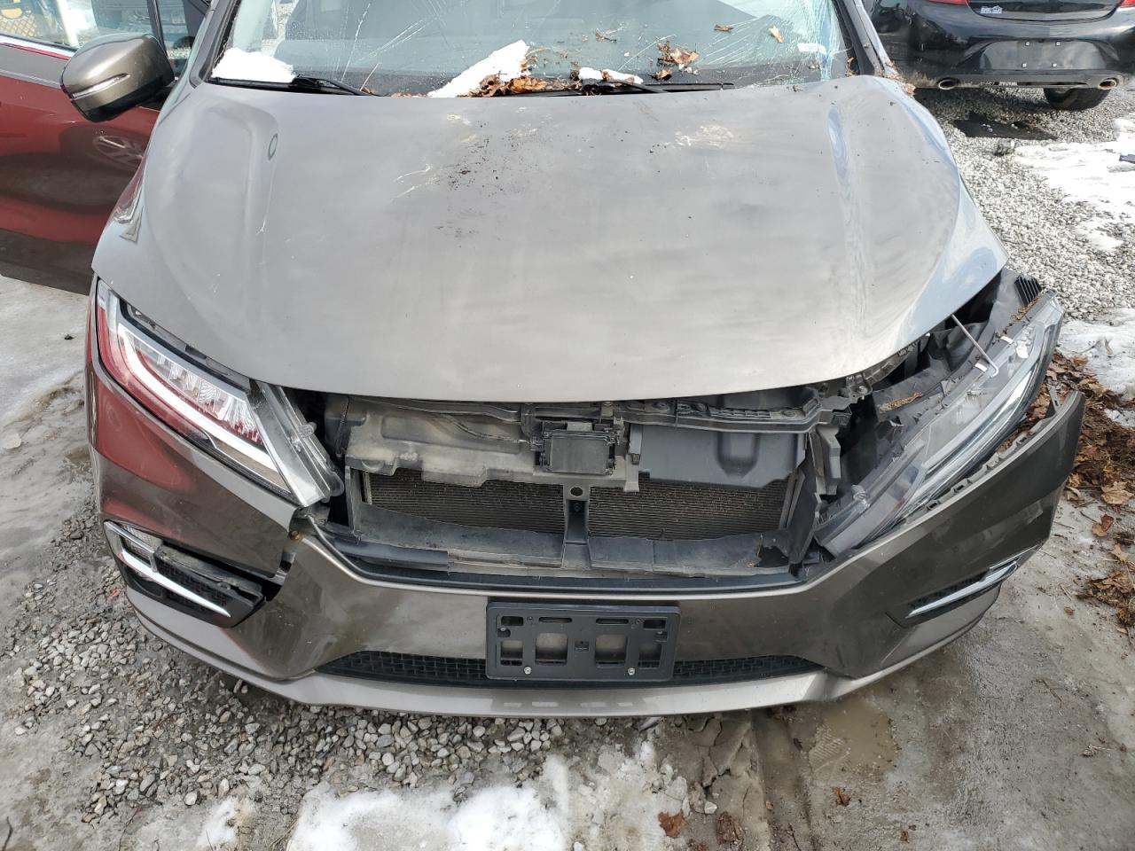 2019 Honda Odyssey VIN 5FNRL6H98KB020800 Copart auction photo, all over damage thumbnail 12