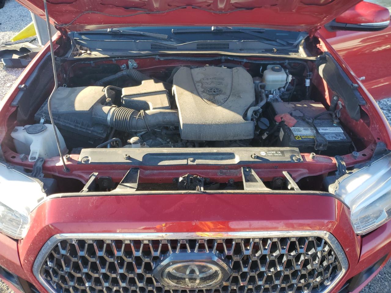 2019 Toyota Tacoma VIN 3TMCZ5AN6KM231009 Copart auction photo, rear end damage thumbnail 12