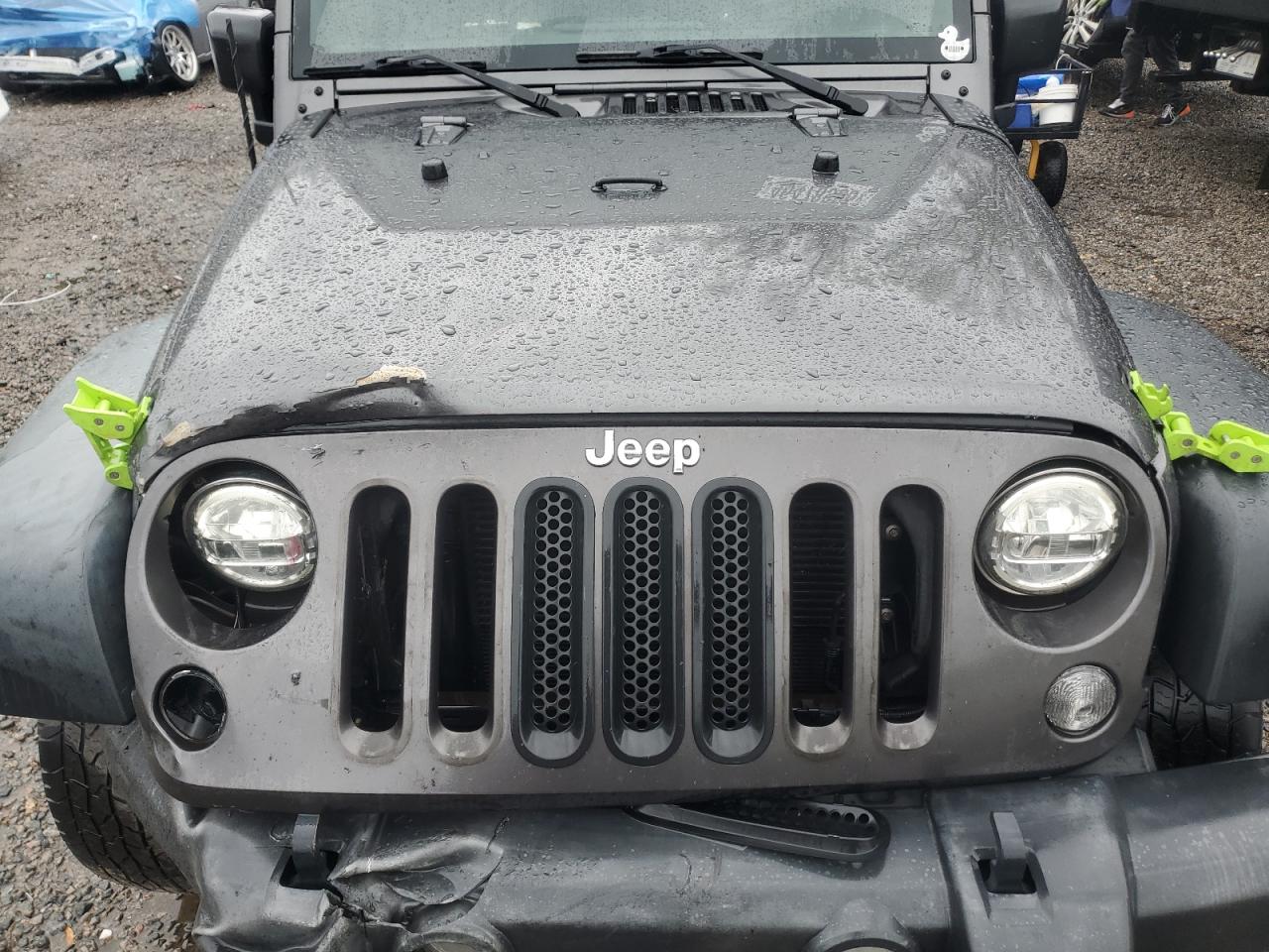 2018 Jeep Wrangler VIN 1C4GJWAG9JL929663 Copart auction photo, front end damage thumbnail 11