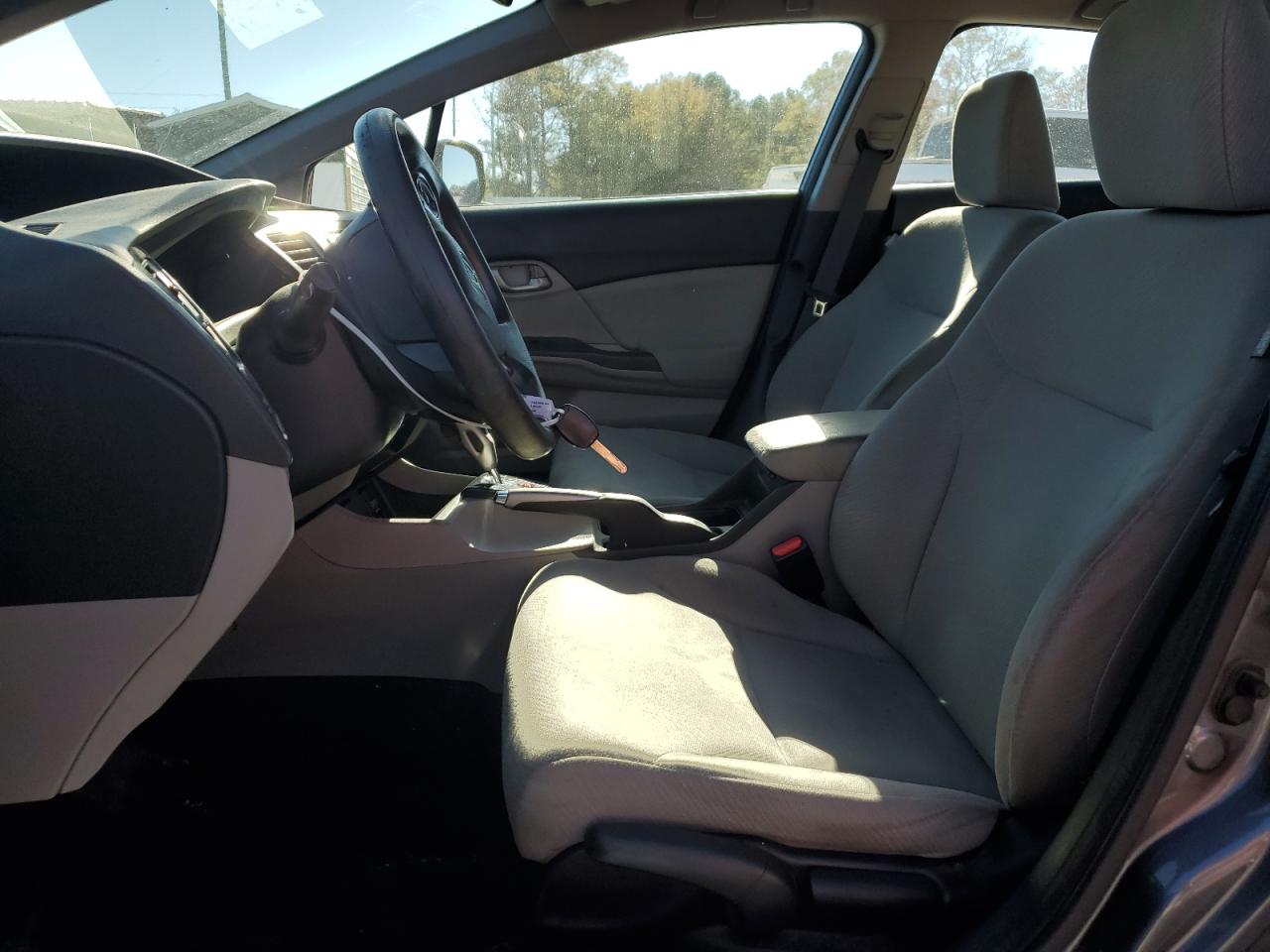 2013 Honda Civic VIN 19XFB2F55DE089158 Copart auction photo, rear end damage thumbnail 7