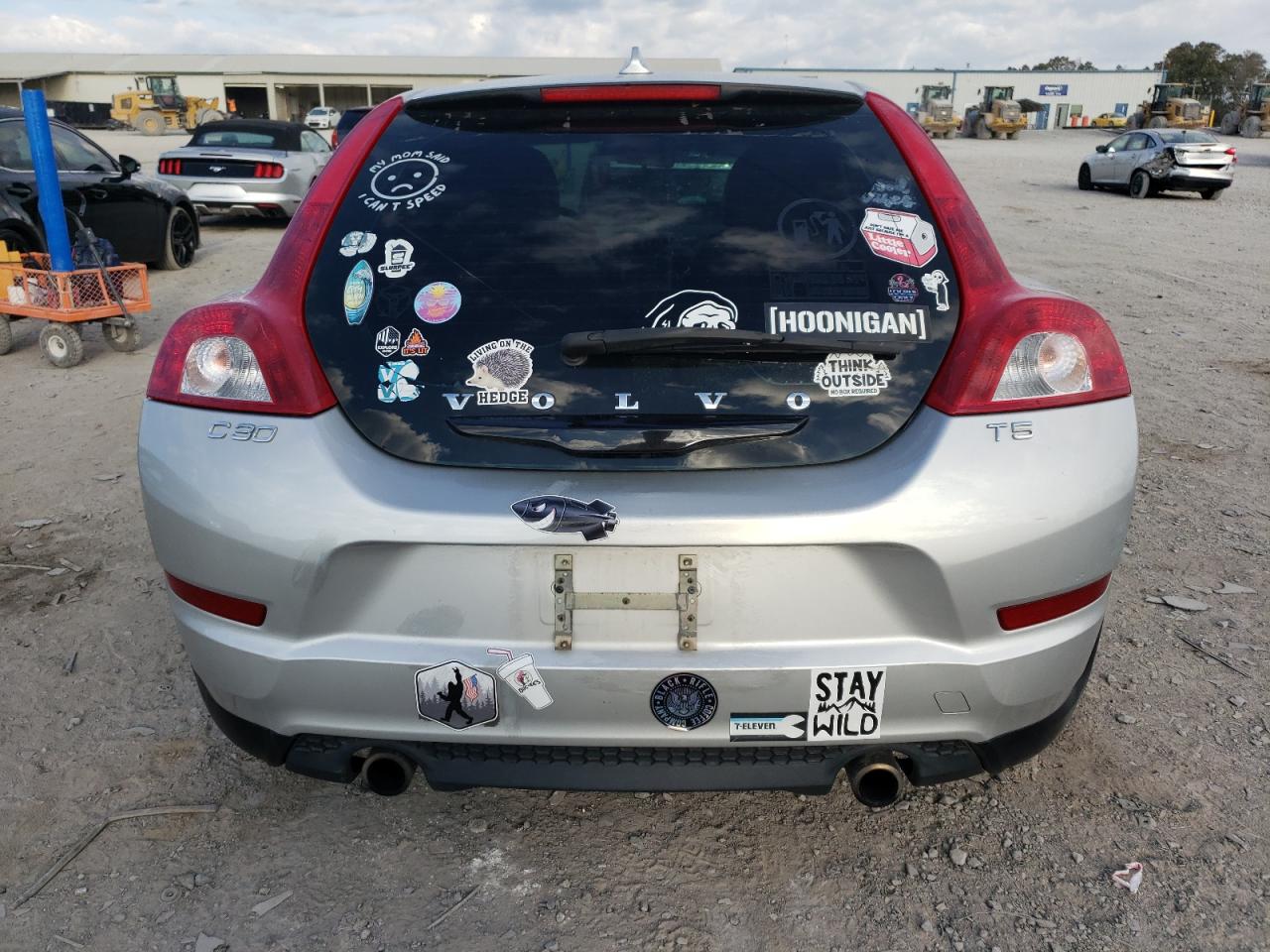 2012 Volvo C30 VIN YV1672MKXC2286570 Copart auction photo, minor dent/scratches damage thumbnail 6