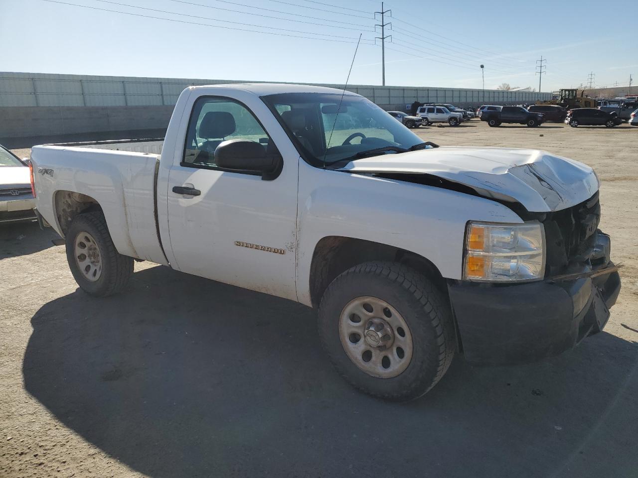 2012 Chevrolet Silverado VIN 1GCNKPEA2CZ351096 Copart auction photo, front end damage thumbnail 4
