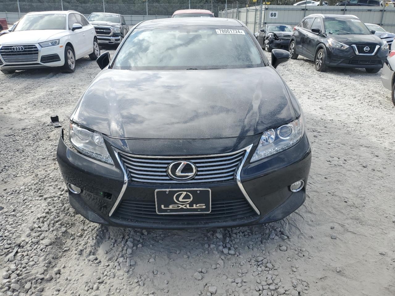 2015 Lexus ES VIN JTHBK1GG0F2194066 Copart auction photo, side / front end damage thumbnail 5