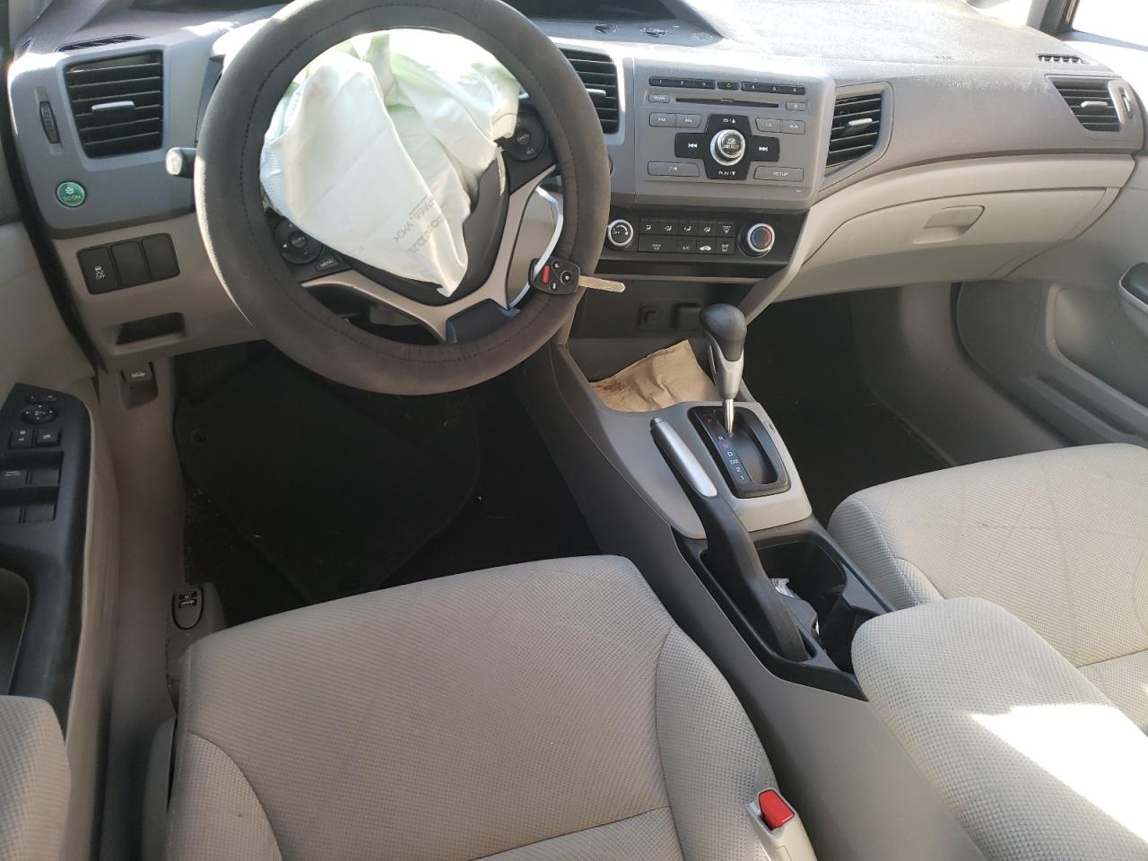 2012 Honda Civic VIN 19XFB2F54CE070115 Copart auction photo, front end damage thumbnail 8