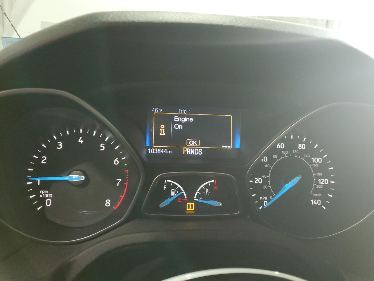 2016 Ford Focus VIN 1FADP3FE5GL362695 Copart auction photo, front end / side damage thumbnail 9